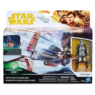 Enfys Nest Action Figure and Swoop Bike Force Link 2.0 Set MIB – Solo : A Story 