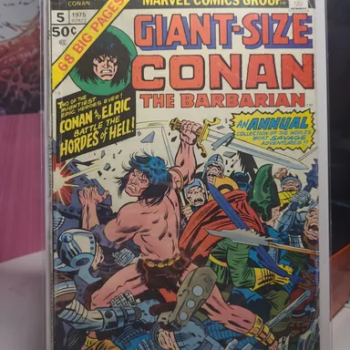 Giant Size Conan The Barbarian  5