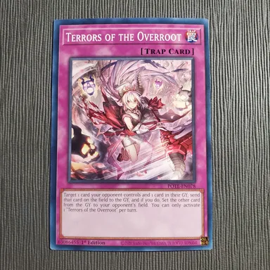 Terrors Of The Overroot - POTE-EN078 - 1st Edition Common - NM Yugioh