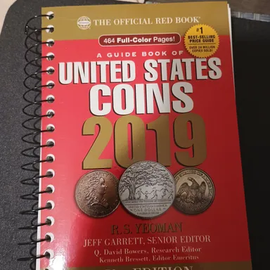 2019 United States Coins Red Book Spiral Brand New