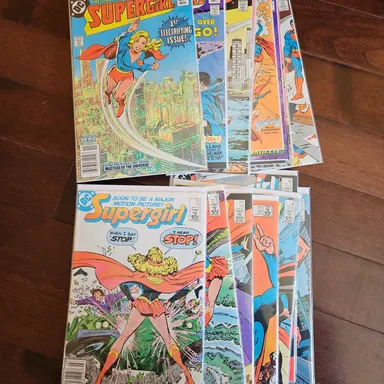 Supergirl 1,2,4,6,10-23 (18 issues)