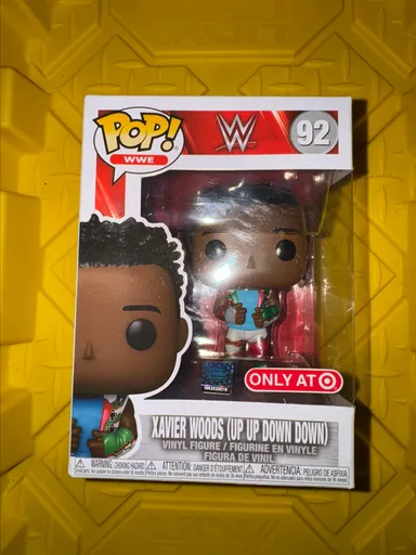 FUNKO # 92 Xavier Woods (Up Up Down Down) (ONLY @ TARGET)