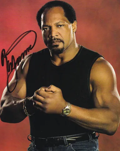 Signed Ron Simmons 8x10