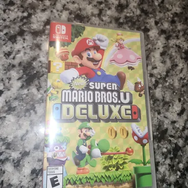 New Super Mario Bros. U Deluxe (Nintendo Switch) Sealed New