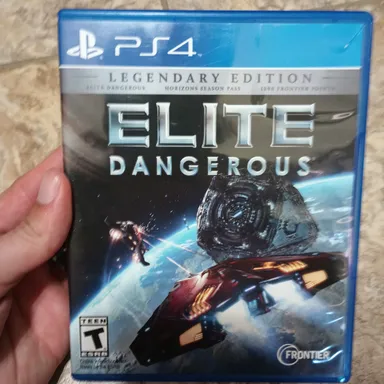 game- Elite Dangerous The Legendary Edition PlayStation 4 PS4 Tested