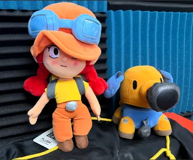 Jessie Plush - Extremely Rare Official Supercell "LIMITED" Plush - Brawl Stars / Squad Busters