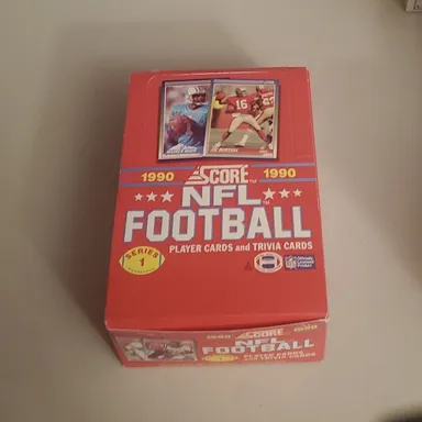 1990 Score Football Series 1 Box