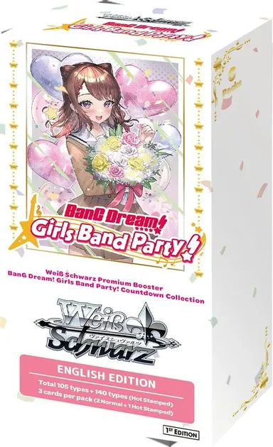 🔥 2024 ENG BanG Dream! Girls Band Party! Countdown Collection Premium Booster Box