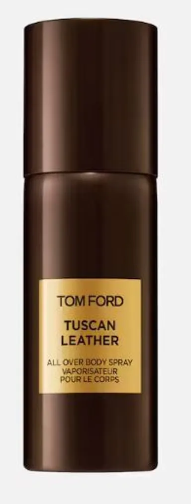 MSRP $90, Tom Ford TUSCAN LEATHER ALL OVER BODY SPRAY 150ml