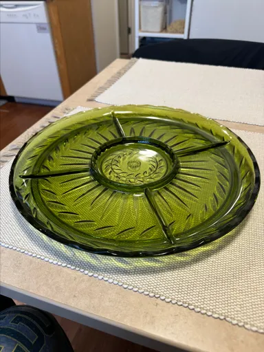 Vtg. Indiana Glass Platter