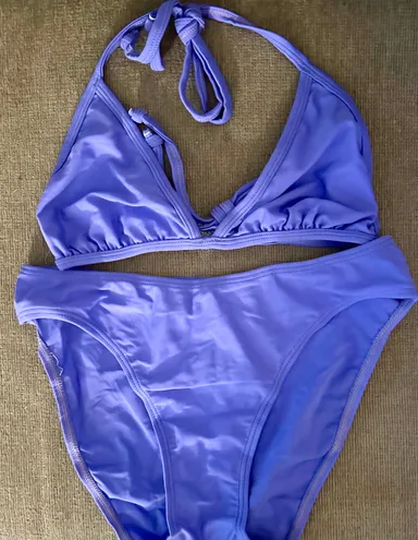Purple Triangle bikini