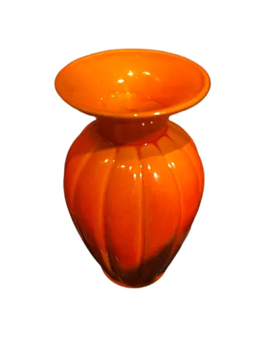 Vintage Royal Haeger Pottery Vase #4075 in Burnt Orange