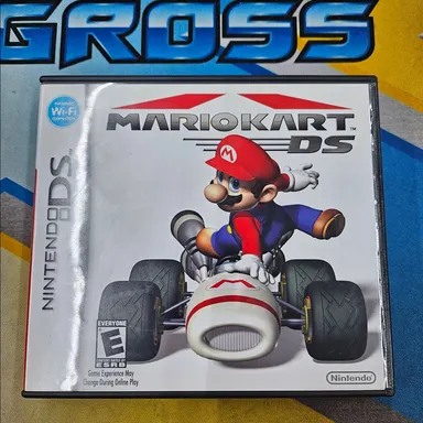 Mario Kart DS Case and Manual