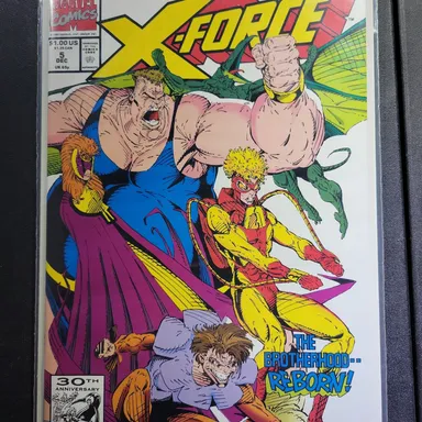 1991 X-Force #5 - 1st New Brotherhood of Evil Mutants- VF/NM