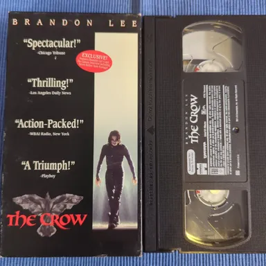 The Crow VHS VGC