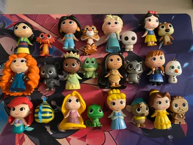Funko Mystery Minis Disney Princesses and companions full complete set of figures