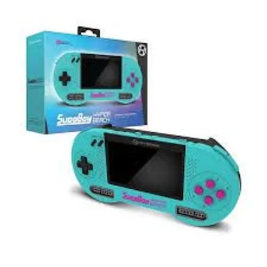 SupaBoy S Portable Pocket SNES Console - Hyper Beach - New