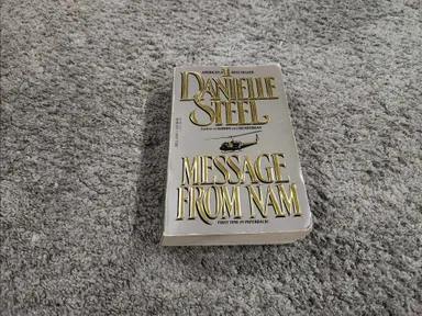 Message from Nam : A Novel by Danielle Steel (1991, Mass Market)