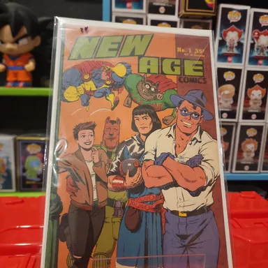 New Age Comics #1 1st Color Teenage Mutant Ninja Turtles NM  Fantagraphics 1985