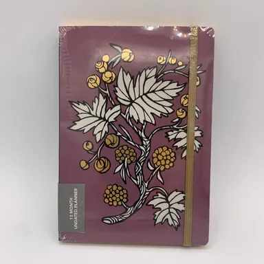 New Sealed Patch NYC Gilded Undated Planner Hardcover by Galison Purple Berry