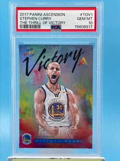 2017 Ascension Stephen Curry The Thrill Of Victory PSA 10