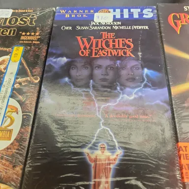 The Witches Of Eastwick Vhs