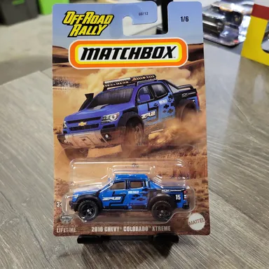 Matchbox Off Road Rally 2016 Chevy Colorado Xtreme