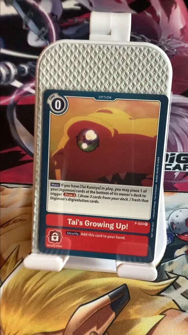 Digimon TCG Tai's Growing Up! P-024