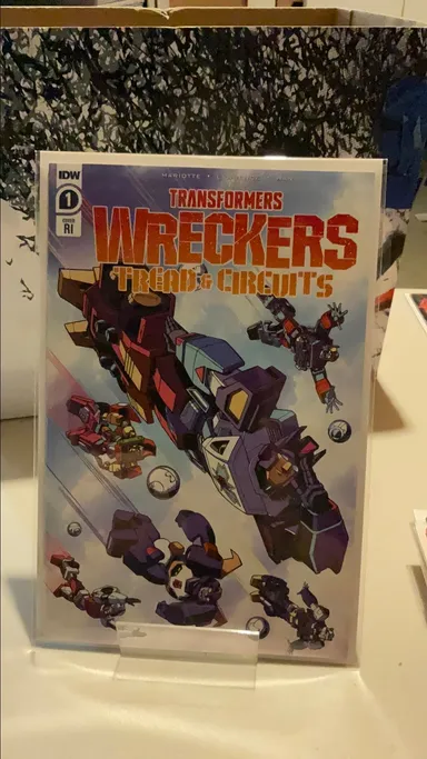 Transformers Wreckers Tread and Circuits #1 RI