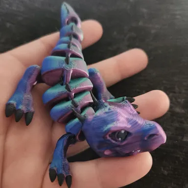 mini articulated dragon