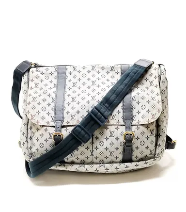 1DD) Louis Vuitton mini lin Sac maman bag