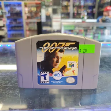 007 The World Is Not Enough N64 Nintendo 64 Loose