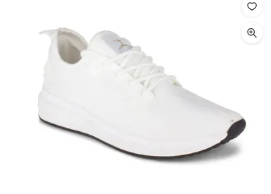 Danskin Women's Vibe Lace-up Sneaker - White