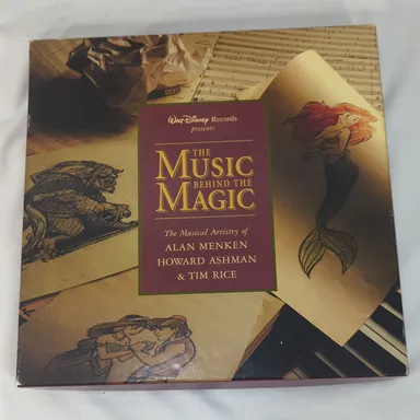 Walt Disney the music behind the magic for CD/book