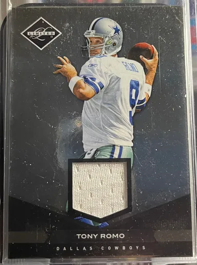 Tony Romo /99 2011 Leaf Limited Game Worn Jersey Patch SP