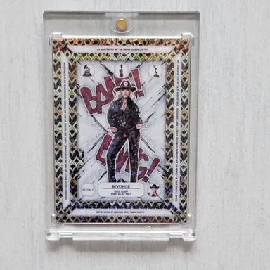 Beyonce Custom Hobby Card 1/1 Designer's Auto Cards Bang Bang Collection