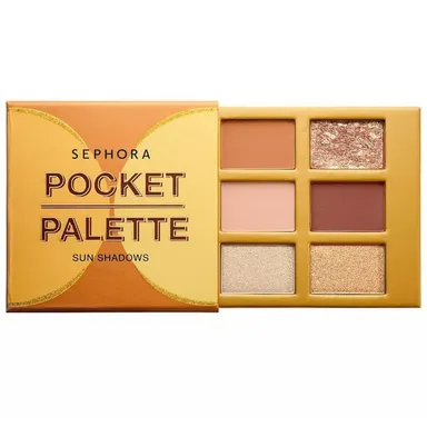 NEW! SEPHORA COLLECTION Mini Pocket Sun Eyeshadow Palette 🎨 GOLDEN HOUR
