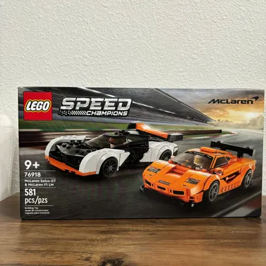 LEGO SPEED CHAMPIONS: McLaren Solus GT & McLaren F1 LM (76918)