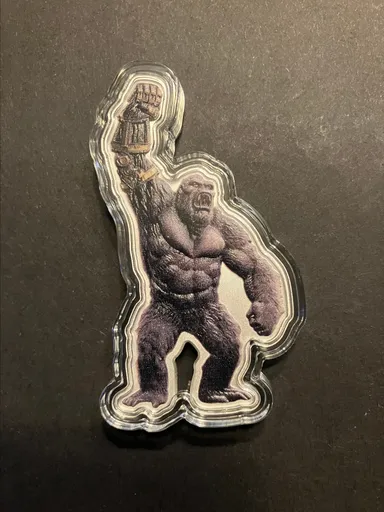 1 oz .999 Silver King Kong