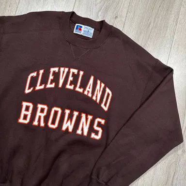 Vintage NFL Cleveland Browns Crewneck Sweatshirt Size L
