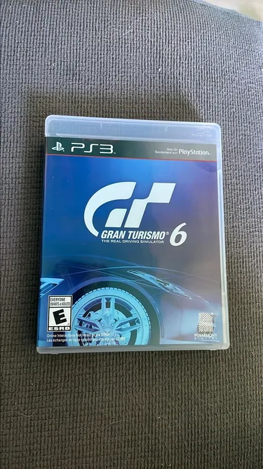 PS3 Gran Turismo 6 no manual