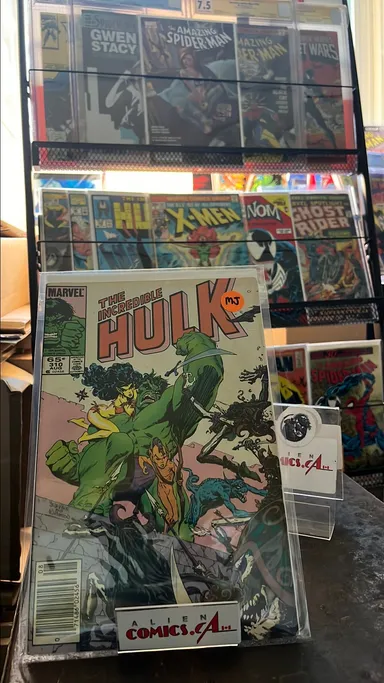 Incredible Hulk (#310 Newsstand Edition Mark Jewellers Insert VG)