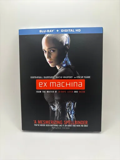 Ex Machina (Blu-ray + Digital HD, W/ Slipcover FACTORY SEALED