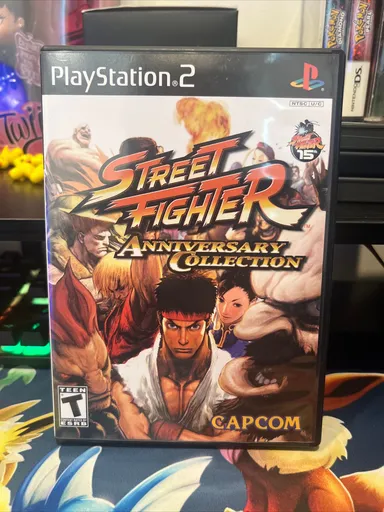 Street Fighter Anniversary Collection || Sony PlayStation 2, 2004 || CIB Tested