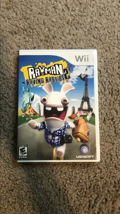 Wii Rayman Raving Rabbids 2