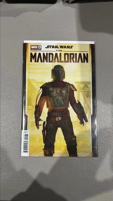 Star Wars The Mandalorian #1 E.M. Gist Boba Fett Variant