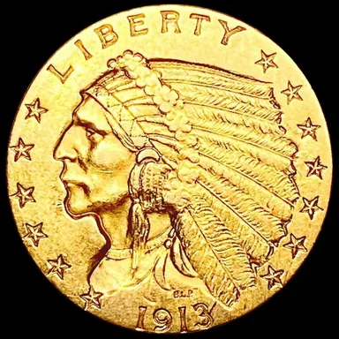 1913 2.50$ gold quarter eagle