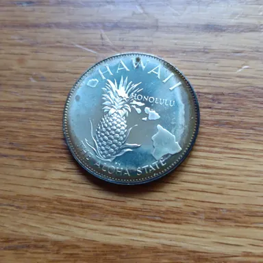 .925 Franklin Mint Statehood Medal
