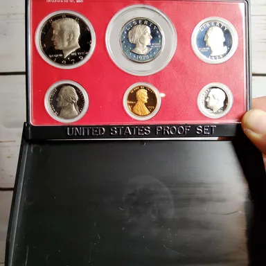 1979 Proof set with some toning !