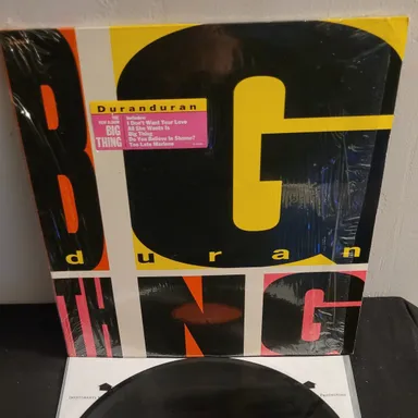 DURAN DURAN - BIG THING - 1988 ORIGINAL 1ST PRESS Capital Records